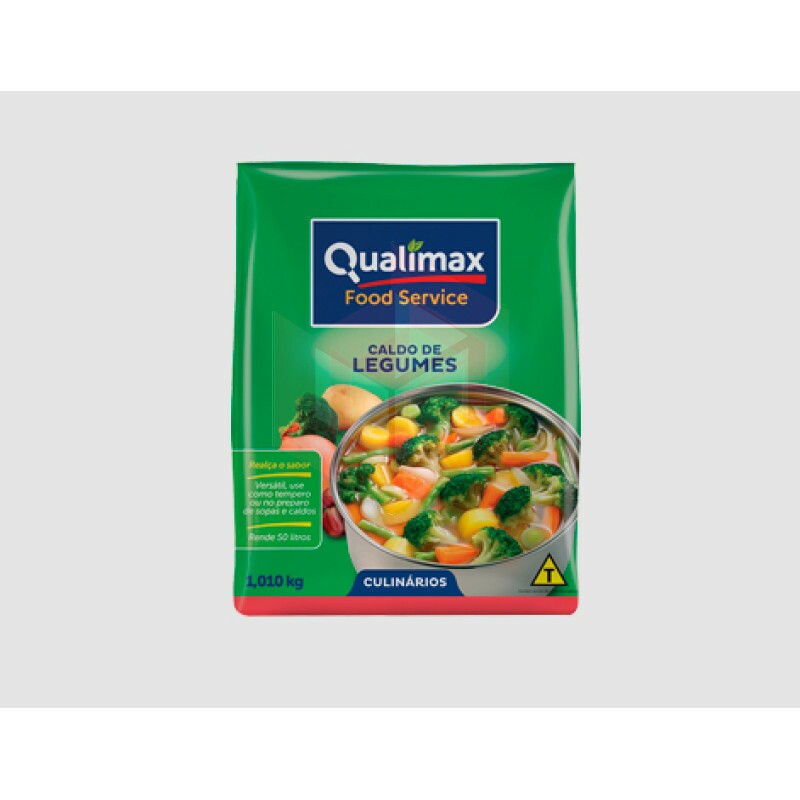 Caldo de Legumes em Pó Qualimax 1.010kg Concorde