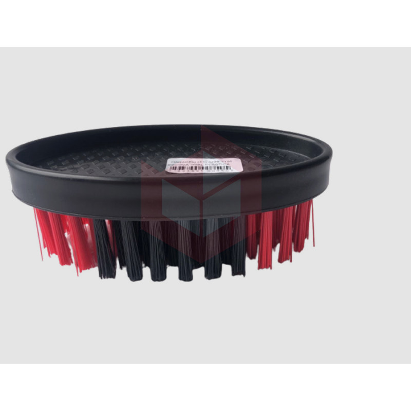 Escova de Cabelo Oval Rígida em Plástico- 1und - cores sortidas | GE-STORE