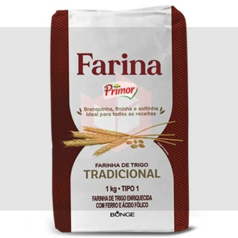 Farinha de trigo tradicional Farina 1kg