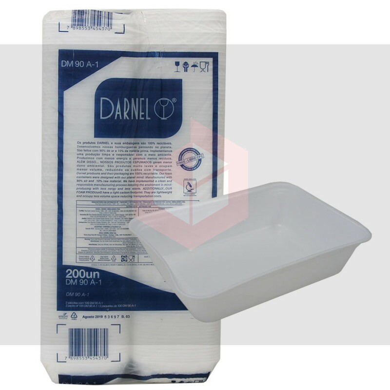 Pote termico sem tampa DM90A1 1000ml Darnel c/200un