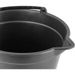 Balde de plastico 12l p/concreto c/bico Vonder