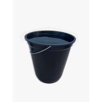 Balde plastico 18l preto Sanches 2434 