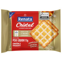 Biscoito cristal Renata 180x2un/13g 