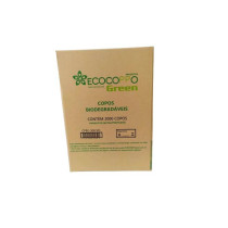 Copo Ecocoppo green bio 300ml 20x100un