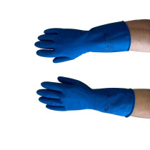 Luva azul grande Silvermax Lalan