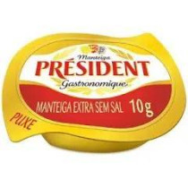 Manteiga extra sem sal Presidente 192x10g 