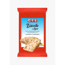 Biscoito água sachê Cil 180x2un/10g