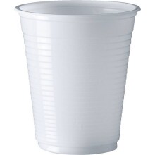 Copo Cristalcopo Maxi PP branco 180ml c/100un