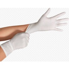 Luva latex com po pequena Medix c/100un 