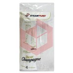 Taça champagne Straw 676 cristal 120ml c/4un