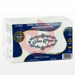 Papel toalha Juna Paper 2d 100%cel 20x23cm c/1000un N1983  