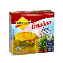 Gelatina de abacaxi zero Lowçúcar 10g
