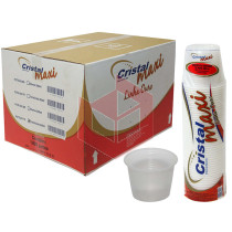 Pote Cristalcopo ps transparente 250ml 20x50un