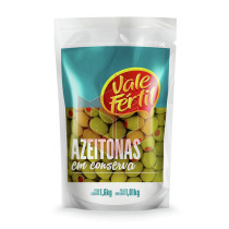 Azeitona verde recheada Vale Fértil 1.01kg