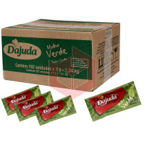 Molho verde sachê D'Ajuda 192x7g