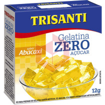 Gelatina de abacaxi zero Trisanti 12g