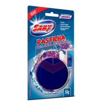 Bloco Pastilha sanitária para caixa acoplada lavanda Sany 50g