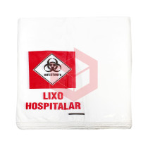 Saco para lixo 150l hospitalar 10m 88x100 NEK c/100un