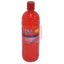 Cera Guanabara líquida vermelha 850ml