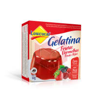 Gelatina de frutas vermelhas zero Lowçúcar 10g