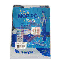 Mop pó acrílico profi Bralimpia 80cm RP800