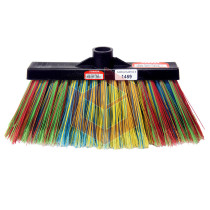 Vassoura floriça nylon com cabo Canadá R.24