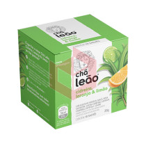 Chá de cidreira laranja e limão envelopado Leão 10x1.6g