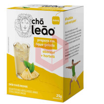 Chá Leão abacaxi+hortelã envelopado 10x2.5g