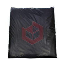Saco para lixo 60l preto 5m 55x69 Prapeso c/100un