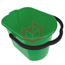 Balde plástico 15l verde Nycol