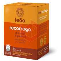 Chá mate e guarana recarrega Leao 10x1.6g