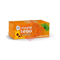 Chá matte com pêssego Leão 25x1.6g