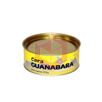 Cera Guanabara pasta amarela 375g