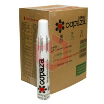 Copo Copaza PS branco 300ml 20x100un