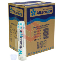 Pote Altacoppo PP transparente PT100 100ml 20x100un