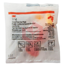 Protetor auricular 3M c/cordão ref.1110