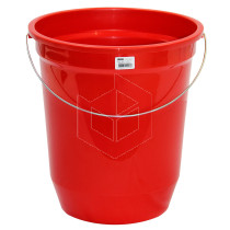 Balde plástico 18l vermelho Jaguar