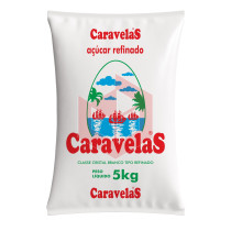 Açúcar refinado Caravelas 5kg