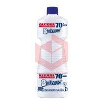 Alcool 70 liquido Barbarex 1l   