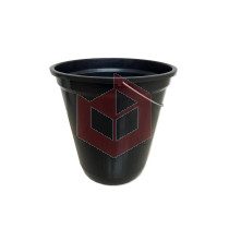 Balde plastico 18l preto Sanches 2434 