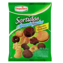 Biscoito amanteigado sortido Orquidea 300g