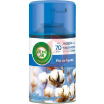 Bom ar refil fresh matic flor de algodão 250ml