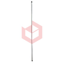 Cabo de aluminio 140cm liso c/rosca Sanches R.898 