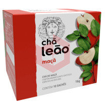 Chá de maçã envelopado Leão Fuze 10x1.6g