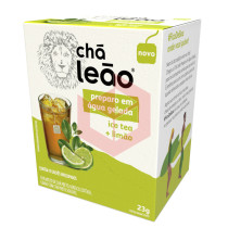 Chá gelado ice tea limao Leao 10x2.3g