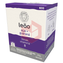 Chá vitaminas B acai e guarana Leão envelopado 10x2g