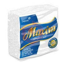 Guardanapo Maxim folha simples 23x22cm 80pctx50un
