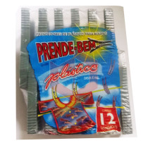 Prendedor plastico Prende Bem c/12un