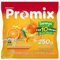 Refresco de laranja Promix 250g