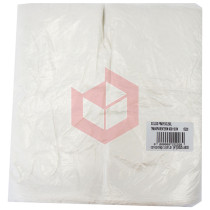 Saco para lixo 200l transparente 5m 90x110 Prapeso c/100un